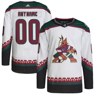 Именная джерси Arizona Coyotes adidas Primegreen Authentic Pro - White