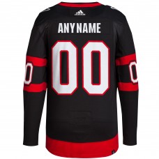 Именная джерси Ottawa Senators adidas Home Primegreen Authentic Pro - Black