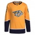 Именная джерси Nashville Predators adidas Home Primegreen Authentic Pro - Gold
