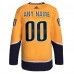 Именная джерси Nashville Predators adidas Home Primegreen Authentic Pro - Gold