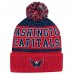 Шапка с помпоном Washington Capitals Red Puck Cuffed Knit