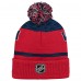 Шапка с помпоном Washington Capitals Red Puck Cuffed Knit