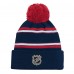 Шапка с помпоном Montreal Canadiens Youth Jacquard Cuffed - Navy