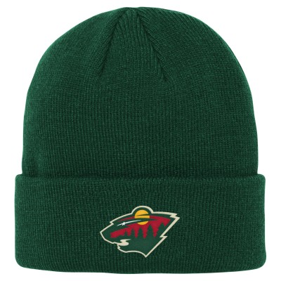 Шапка Minnesota Wild Youth Essential Cuffed Knit - Green