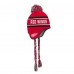 Подростковая Detroit Red Wings Red Jacquard Tassel Knit Hat with Pom