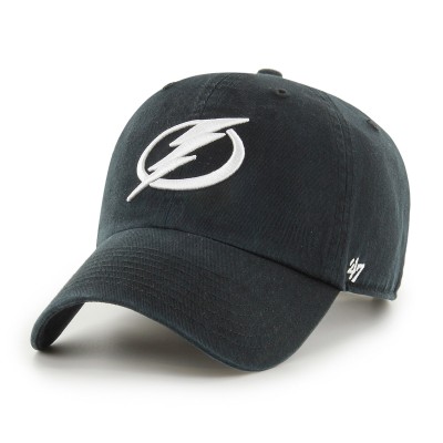 Бейсболка Tampa Bay Lightning 47 Clean Up - Black