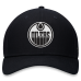 Бейсболка Edmonton Oilers Fanatics Black Tonal Meshback Stretch