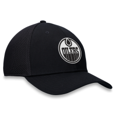Бейсболка Edmonton Oilers Fanatics Black Tonal Meshback Stretch