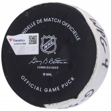 Mark Scheifele Winnipeg Jets Fanatics Authentic Game-Used Goal Puck from February 20, 2023 vs. New York Rangers - Second of Two Goals Scored