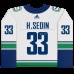 Henrik Sedin Vancouver Canucks Autographed Fanatics Authentic White Adidas Authentic Jersey