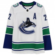 Daniel Sedin Vancouver Canucks Autographed Fanatics Authentic White Adidas Authentic Jersey