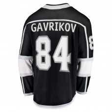 Vladislav Gavrikov Los Angeles Kings Home Breakaway Jersey - Black