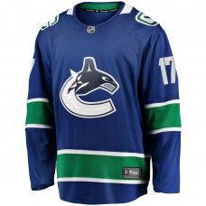Джерси Vancouver Canucks Filip Hronek Fanatics Blue Home Breakaway