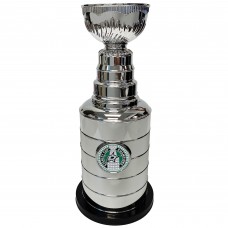 Dallas Stars 14 Stanley Cup Coin Bank Replica Trophy - Silver