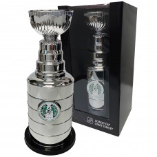 Dallas Stars 14 Stanley Cup Coin Bank Replica Trophy - Silver