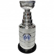 Tampa Bay Lightning Silver 14 Stanley Cup Coin Bank Replica Trophy