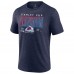 Футболка Colorado Avalanche 2023 Stanley Cup Playoffs Tri-Blend - Heather Navy