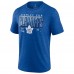 Футболка Toronto Maple Leafs 2023 Stanley Cup Playoffs Tri-Blend - Heather Royal