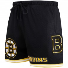 Boston Bruins Pro Standard Classic Mesh Shorts - Black