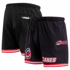 Carolina Hurricanes Pro Standard Classic Mesh Shorts - Black