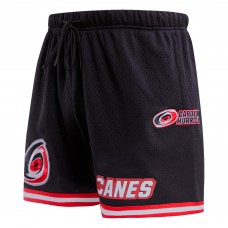 Carolina Hurricanes Pro Standard Classic Mesh Shorts - Black