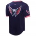 Футболка Washington Capitals Pro Standard Classic Mesh V-Neck - Navy