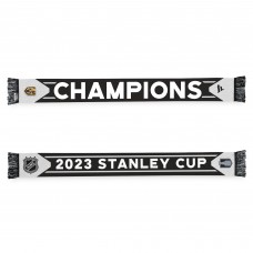 Vegas Golden Knights 2023 Stanley Cup Champions Locker Room Scarf - Black
