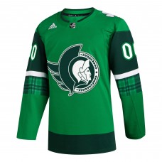 Именная джерси Ottawa Senators adidas St. Patricks Day Authentic - Kelly Green