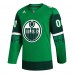 Именная джерси Edmonton Oilers adidas St. Patricks Day Authentic - Kelly Green