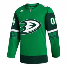 Именная джерси Anaheim Ducks adidas St. Patricks Day Authentic - Kelly Green