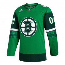 Именная игровая джерси Boston Bruins adidas St. Patricks Day Authentic - Kelly Green
