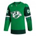 Именная игровая джерси Nashville Predators adidas St. Patricks Day Authentic Custom - Kelly Green