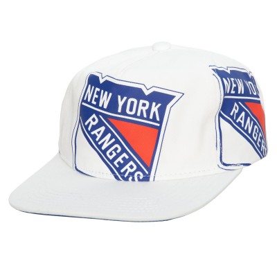 Бейсболка New York Rangers Mitchell & Ness In Your Face Deadstock - White