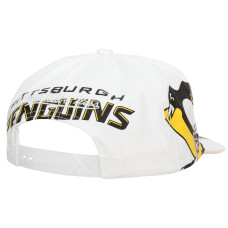 Бейсболка Pittsburgh Penguins Mitchell & Ness White In Your Face Deadstock Бейсболка Pittsburgh Penguins Mitchell & Ness White In Your Face Deadstock