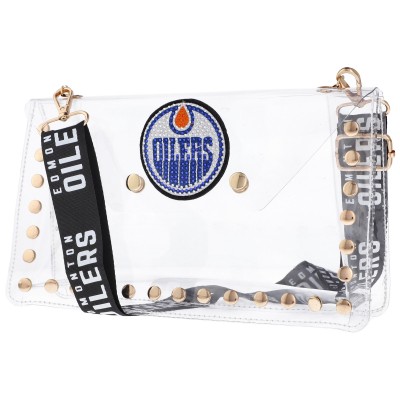 Сумка через плечо Edmonton Oilers Cuce Crystal Clear Envelope 