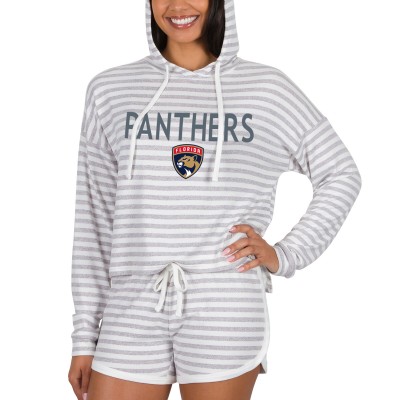 Футболка и шорты Florida Panthers Concepts Sport Womens Visibility - Cream