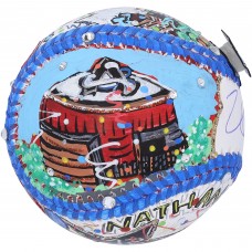 Nathan MacKinnon Colorado Avalanche Autographed Fanatics Authentic Baseball - Hand Painted by Artist Charles Fazzino Nathan MacKinnon Colorado Avalanche Autographed Fanatics Authentic Baseball - Hand Painted by Artist Charles Fazzino