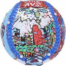 Nathan MacKinnon Colorado Avalanche Autographed Fanatics Authentic Baseball - Hand Painted by Artist Charles Fazzino Nathan MacKinnon Colorado Avalanche Autographed Fanatics Authentic Baseball - Hand Painted by Artist Charles Fazzino