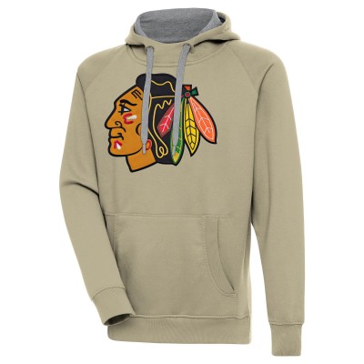 Толстовка Chicago Blackhawks Antigua Victory - Khaki