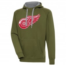 Толстовка Detroit Red Wings Antigua Victory - Olive