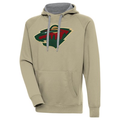 Толстовка Minnesota Wild Antigua Victory - Khaki