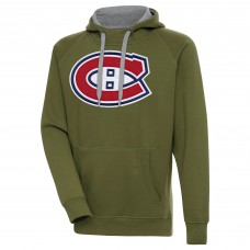Толстовка Montreal Canadiens Antigua Victory - Olive