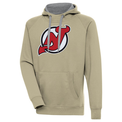 Толстовка New Jersey Devils Antigua Khaki Victory