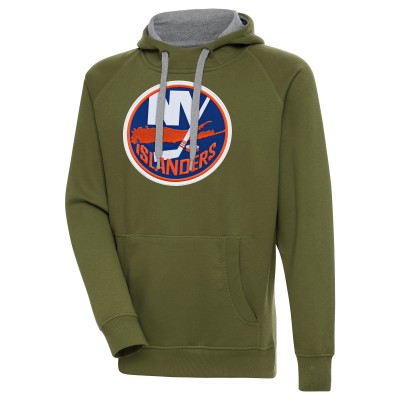 Толстовка New York Islanders Antigua Victory - Olive