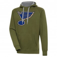 Толстовка St. Louis Blues Antigua Victory - Olive