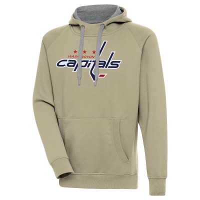 Толстовка Washington Capitals Antigua Khaki Victory