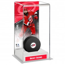 Шайба Brent Burns Carolina Hurricanes Fanatics Authentic Deluxe Tall Display Case Шайба Brent Burns Carolina Hurricanes Fanatics Authentic Deluxe Tall Display Case