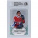 Alexander Romanov Montreal Canadiens Autographed 2020-21 Upper Deck Black Diamond Rookie Gems #RG-AR #47/399 Beckett Fanatics Witnessed Authenticated 10 Rookie Card