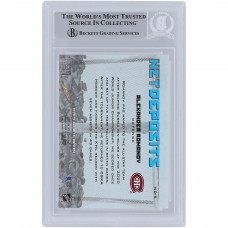 Alexander Romanov Montreal Canadiens Autographed 2020-21 Upper Deck Metal Universe Net Deposits #ND-5 Beckett Fanatics Witnessed Authenticated Rookie Card