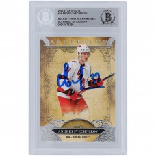 Andrei Svechnikov Carolina Hurricanes Autographed 2020-21 Upper Deck Artifacts #34 Beckett Fanatics Witnessed Authenticated Card